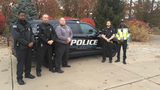 Officers participated in No Shave November supporting Men's cancer awareness.