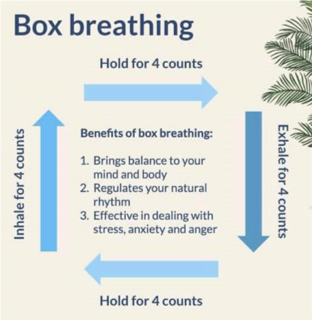 Box Breathing tool to use for Mental Health