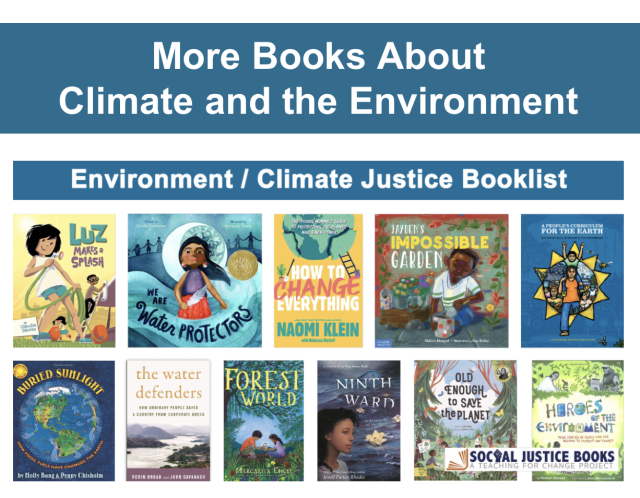Enviorment/Climate Justice Booklist