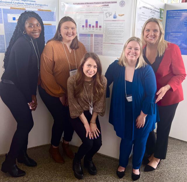 School of Communication Disorders and Deafness students