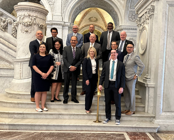 Dr. Repollet with the leaders of other Hispanic-Serving Institutions across the country