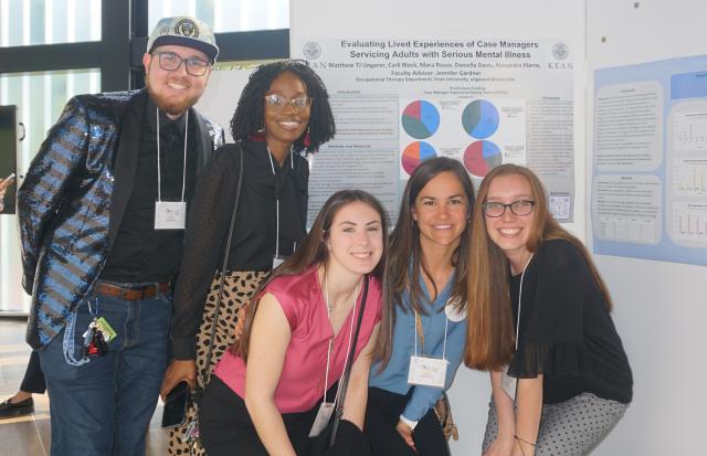 OT students presenting their research at Research Days 2023