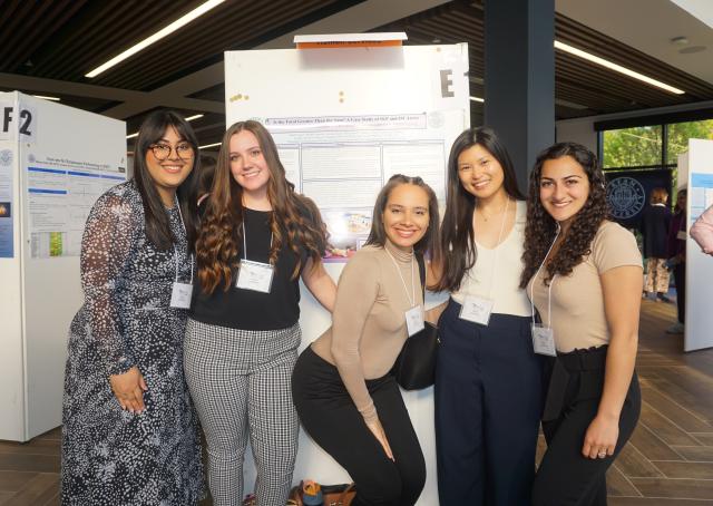 Second year OT students presenting at Research Days 2023