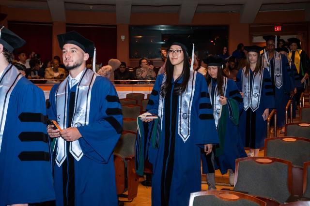 Graduates enter NJ Performing Arts Center