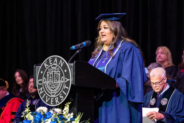 Student speaker Kean commencement 2023