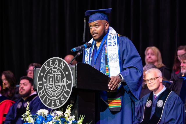 Kean commencement student speaker