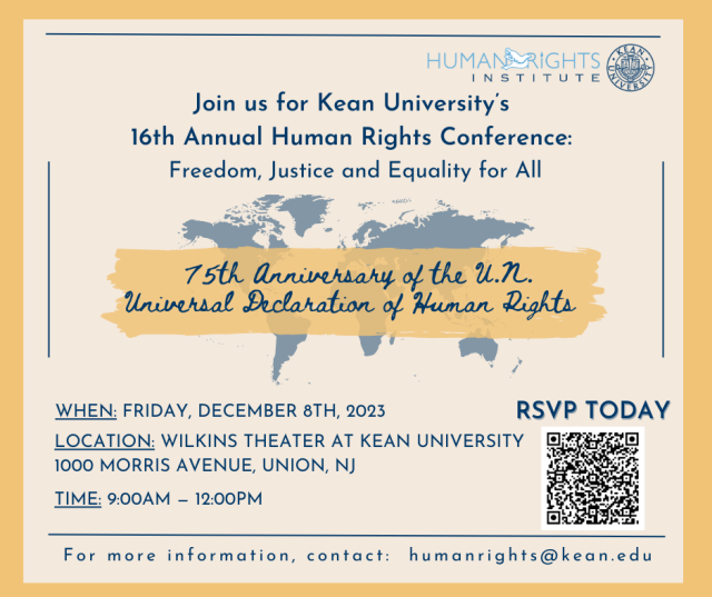 16th Annual Human Rights Conference Flyer