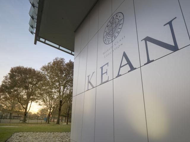 A photo of Kean's STEM building