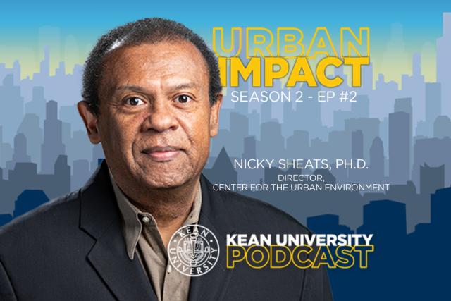 An image of Nicky Sheats, with the words Urban Impact
