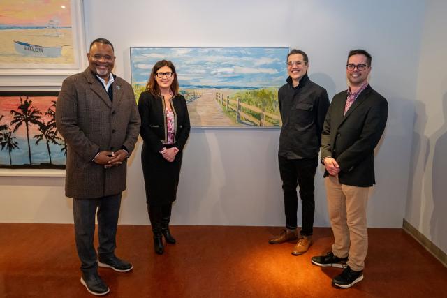 Kean Artist-in-Resident Ricardo Roig Opening Reception