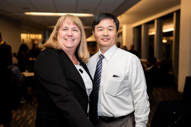 George Chang and Sue Porterfield