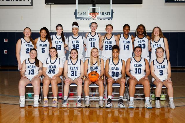 Kean University's Women's Basketball Team 2024