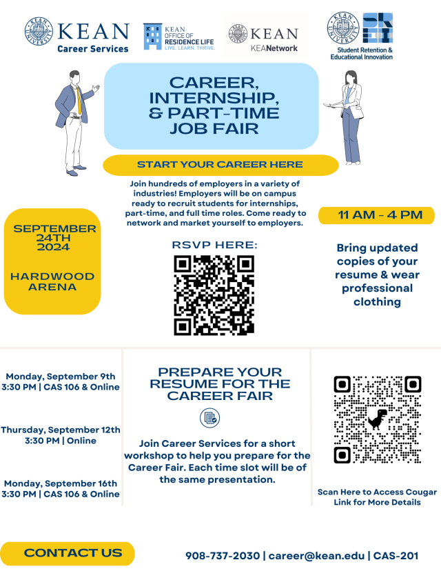 Kean Career and Internship Fair