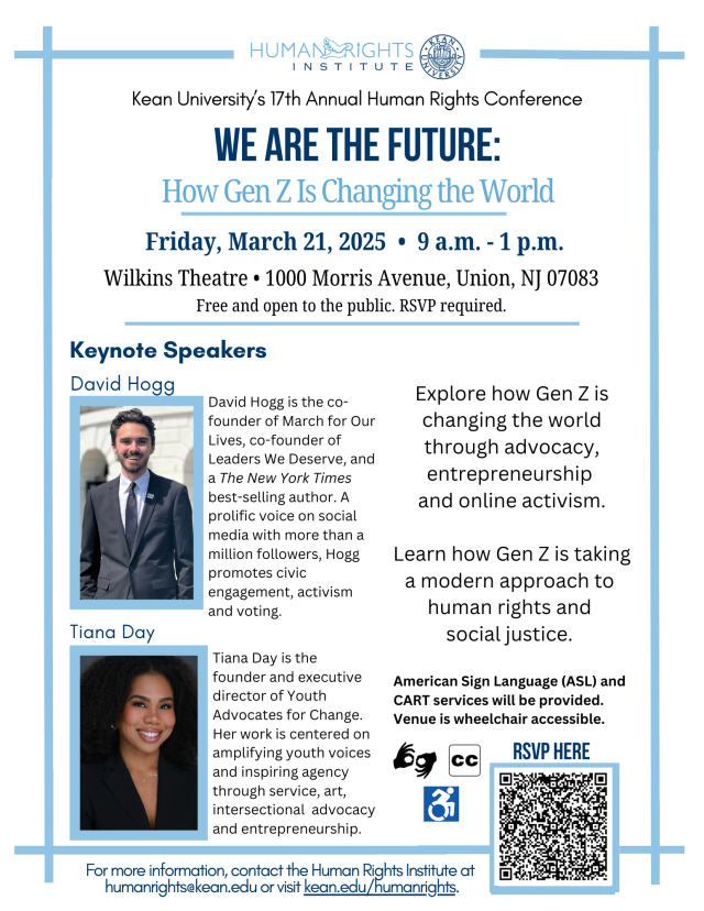 Annual Human Rights Conference | Kean University