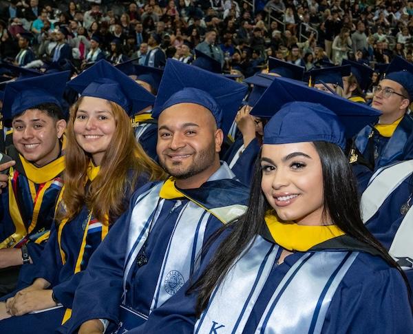 Kean students matriculate at the 2024 Undergraduate Commencement Ceremony