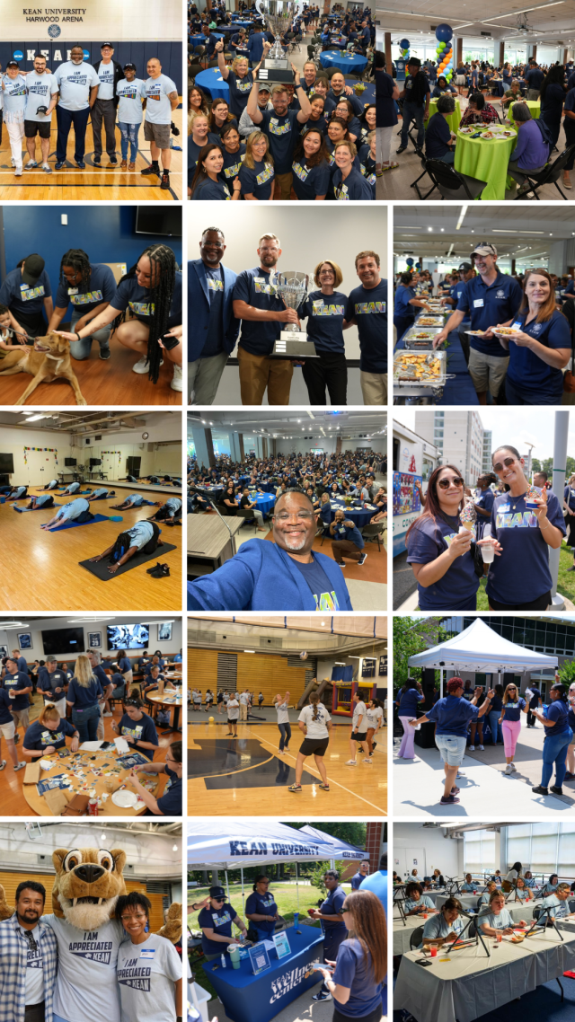 photo collage of employee appreciation day