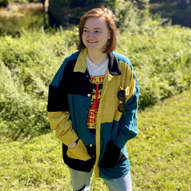 Kean 2025 graduate Lauren Aber is heading into the world of advertising