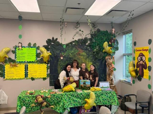 TESOL students attend an event