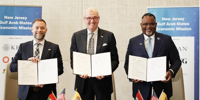 New Jersey Gulf Arab States Economic Mission- MOUs