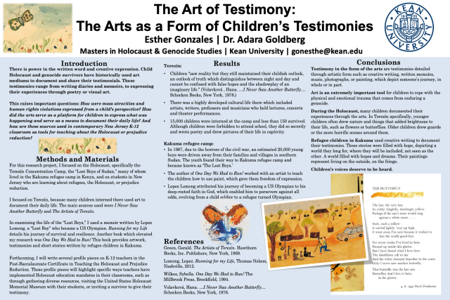 Poster of the Art of Testimony