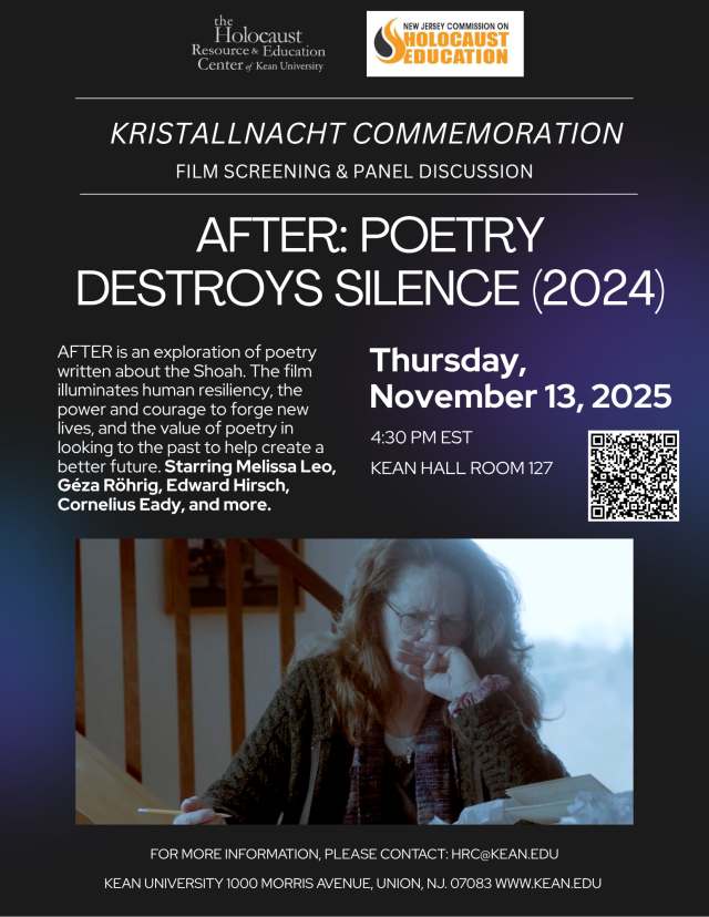Kristallnacht Commemoration 2025