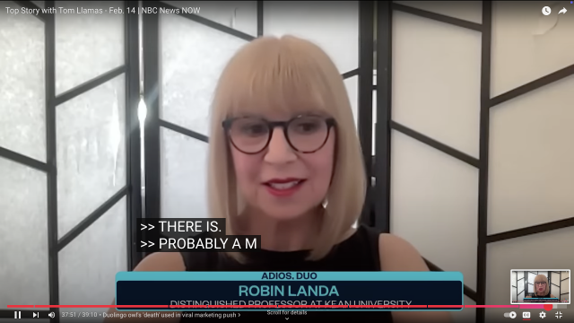 Robin Landa ABC Nightly News