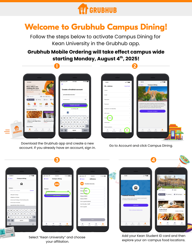 Grub Hub flyer