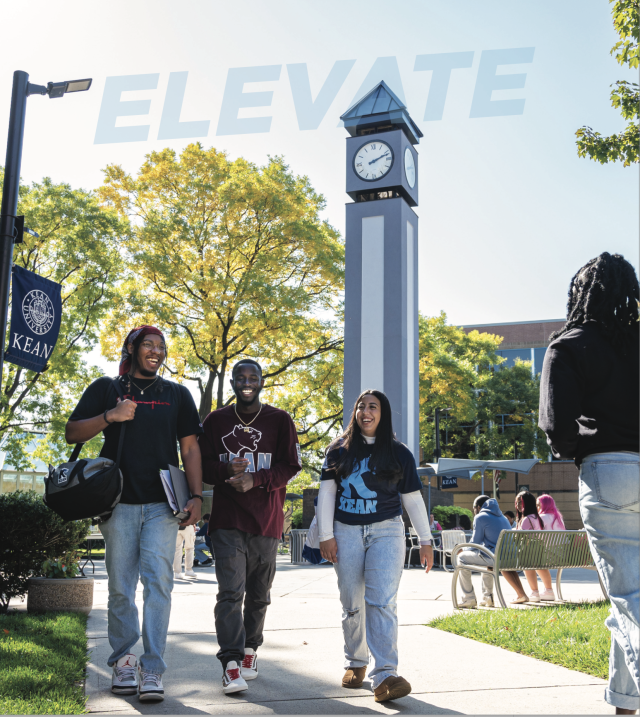 Elevate clocktower graphic
