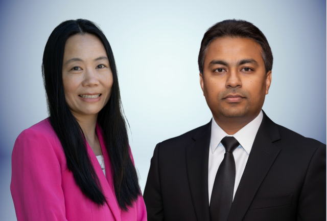 Kean University Faculty Drs. Jennifer Chen and Supratik Kar