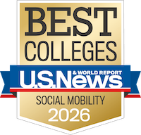US News and World Report Social Mobility badge 2026