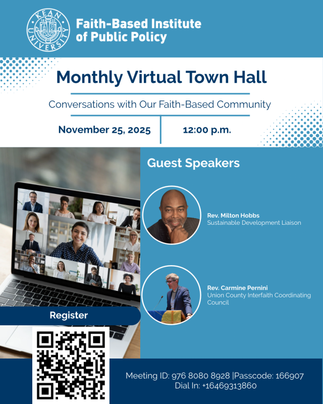 Faith Institute Call Nov. 25