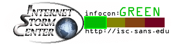 Internet Storm Center Infocon Status
