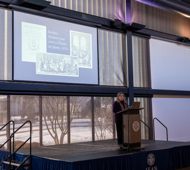 Dr. Elizabeth Hyde presents at Dialogue between the West and East