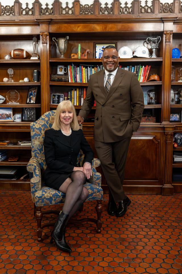 Robin Landa and Lamont Repollet