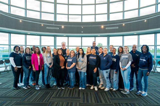 Group photo of the Kean University Trauma Response Team 