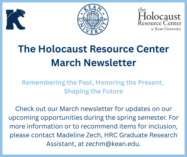 March Newsletter