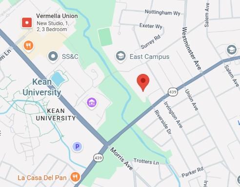 Kean East Campus map