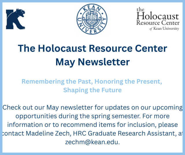 May Newsletter