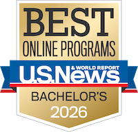US News Best Online Badge 2026