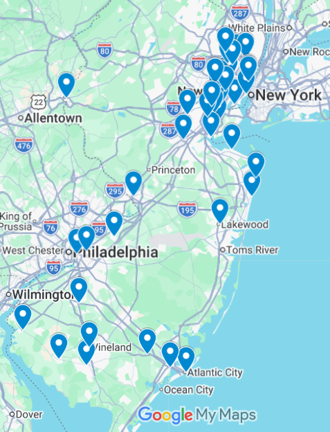 Map of NJ high needs school districts