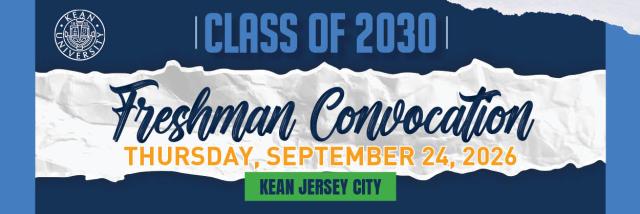 2026 Freshman Convocation Jersey City