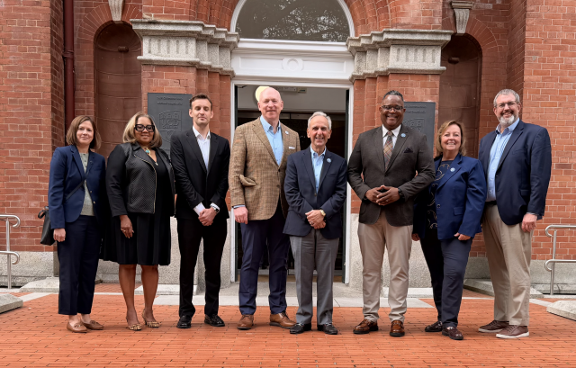 Kean delegation visits Ireland. 