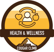 Cougar Climb Badge Health & Wellness