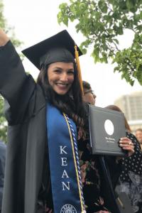 Zina Scasso ‘18 graduated with a physical education degree from Kean