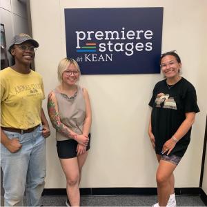 three female production interns from different backgrounds