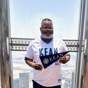 Dr. Repollet atop the Burj Khalifa